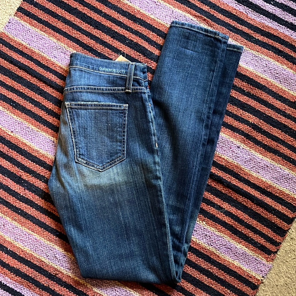 Current/Elliott Atwater Traveler boyfriend jeans 23 NWOT